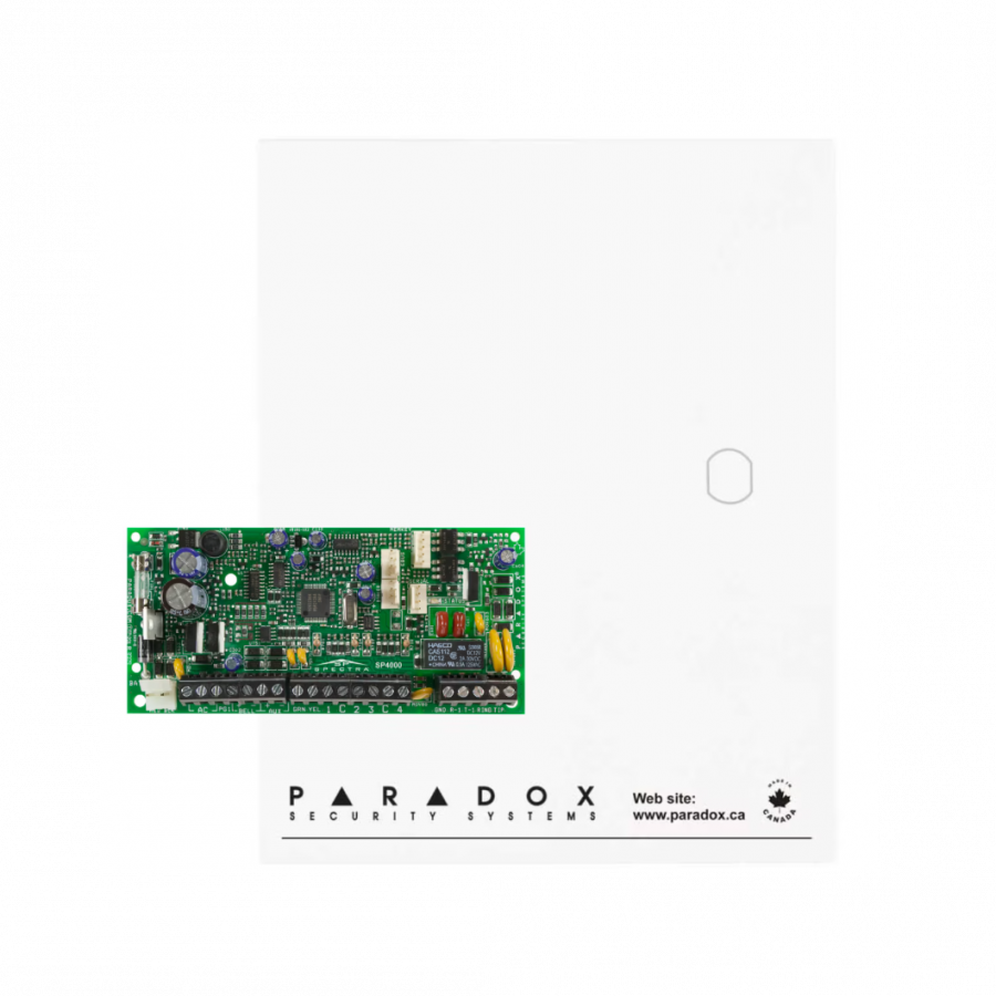 Paradox SP4000 Control Panel in Cabinet