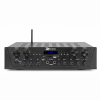 Power Dynamics 4-Channel Audio Amplifier System with BT Audio sm