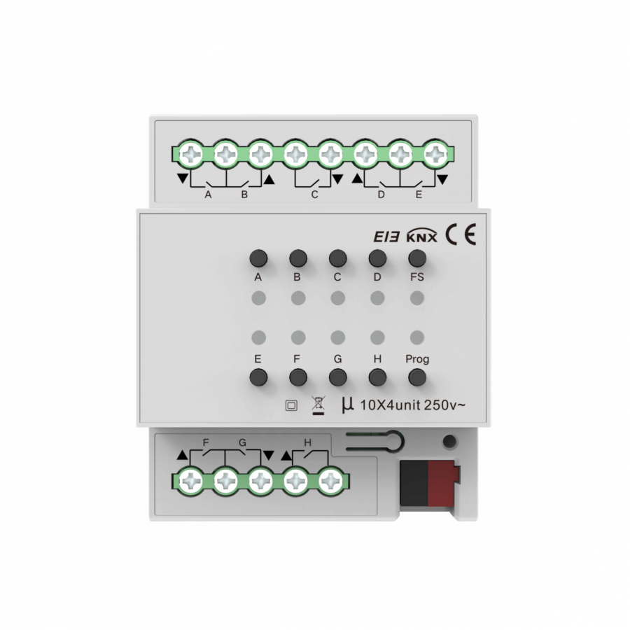 Quad-Channel Curtain Module (KNX)