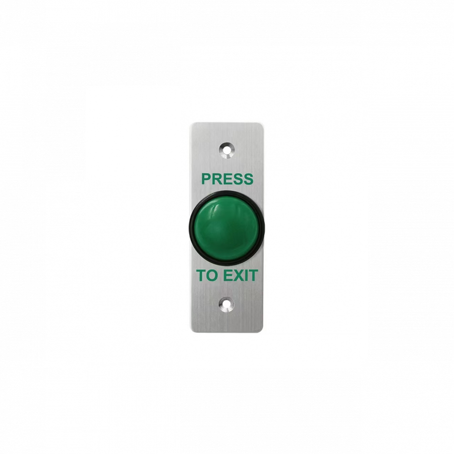 Request to Exit button on stainless steel flush plate （Waterproof）