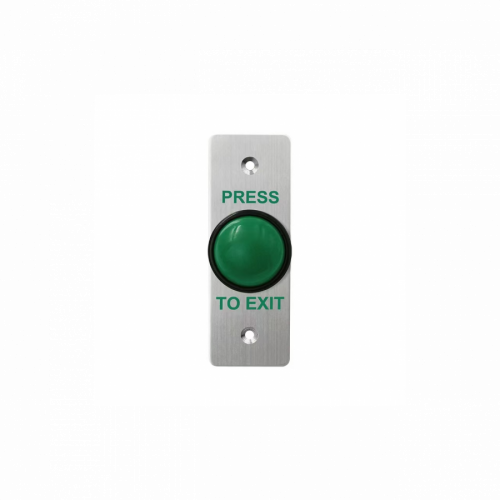 Request to Exit button on stainless steel flush plate （Waterproof）