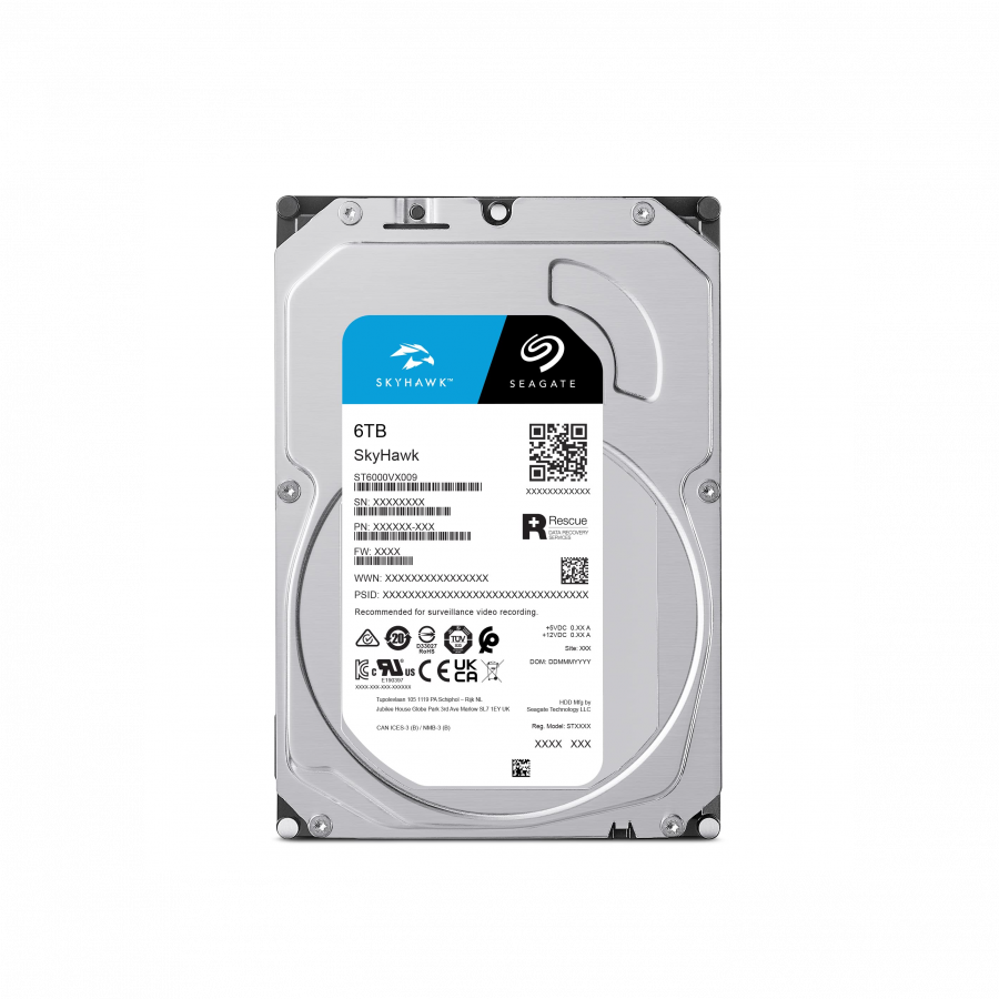 Seagate SkyHawk 6TB SATA 3.5" 64MB Surveillance HDD