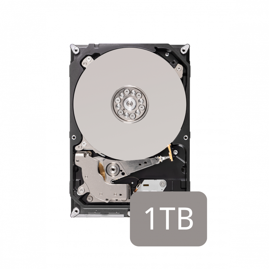 1TB SATA HDD- Factory Recertified (2-year warranty)