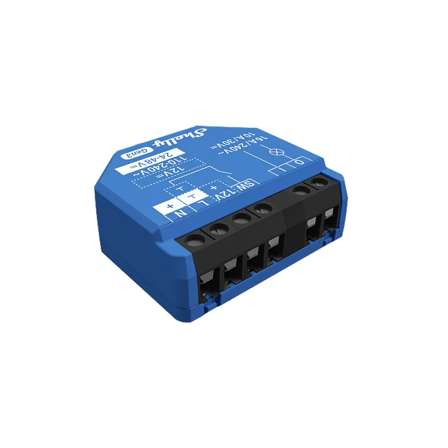Shelly Relay Switch wifi 16A mini Gen3