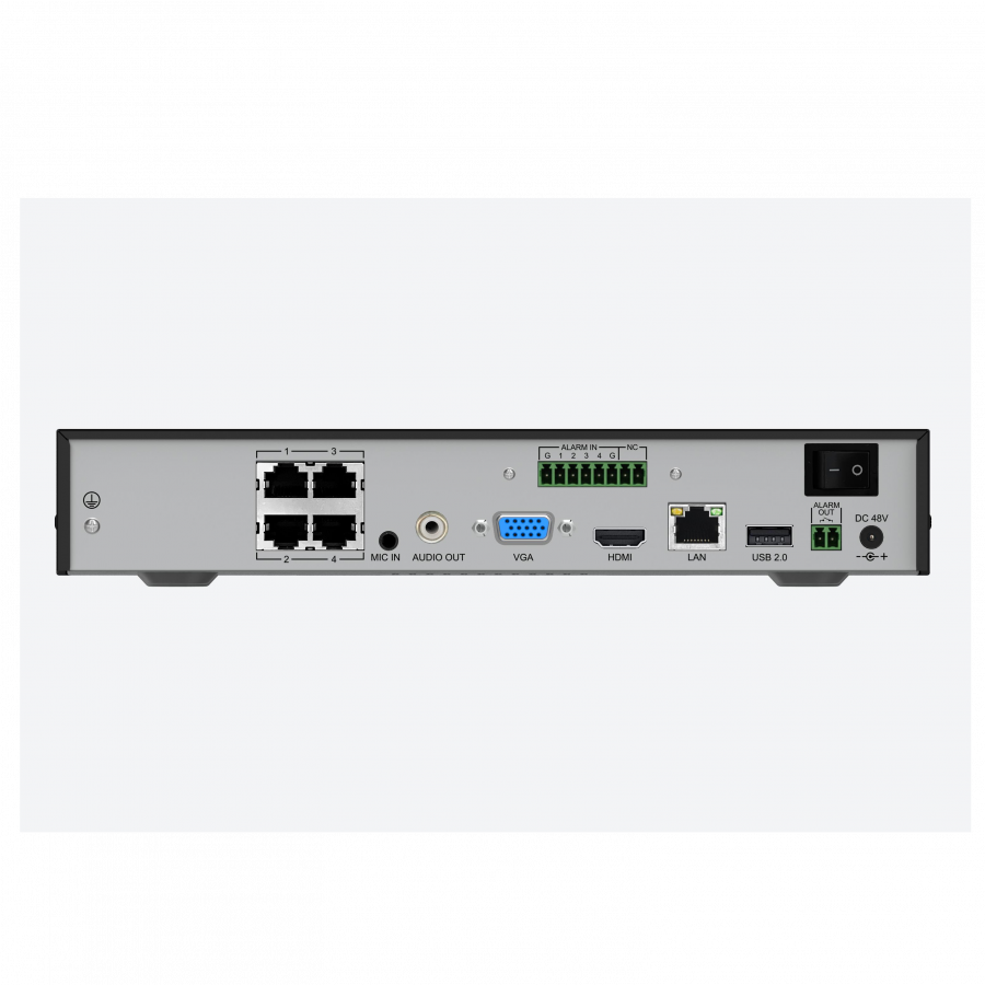 Tiandy 1 HDD 5ch PSE NVR-44HA/K