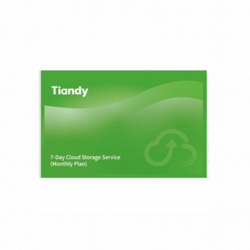 Tiandy 7-Day Cloud Storage Service (Monthly Plan)