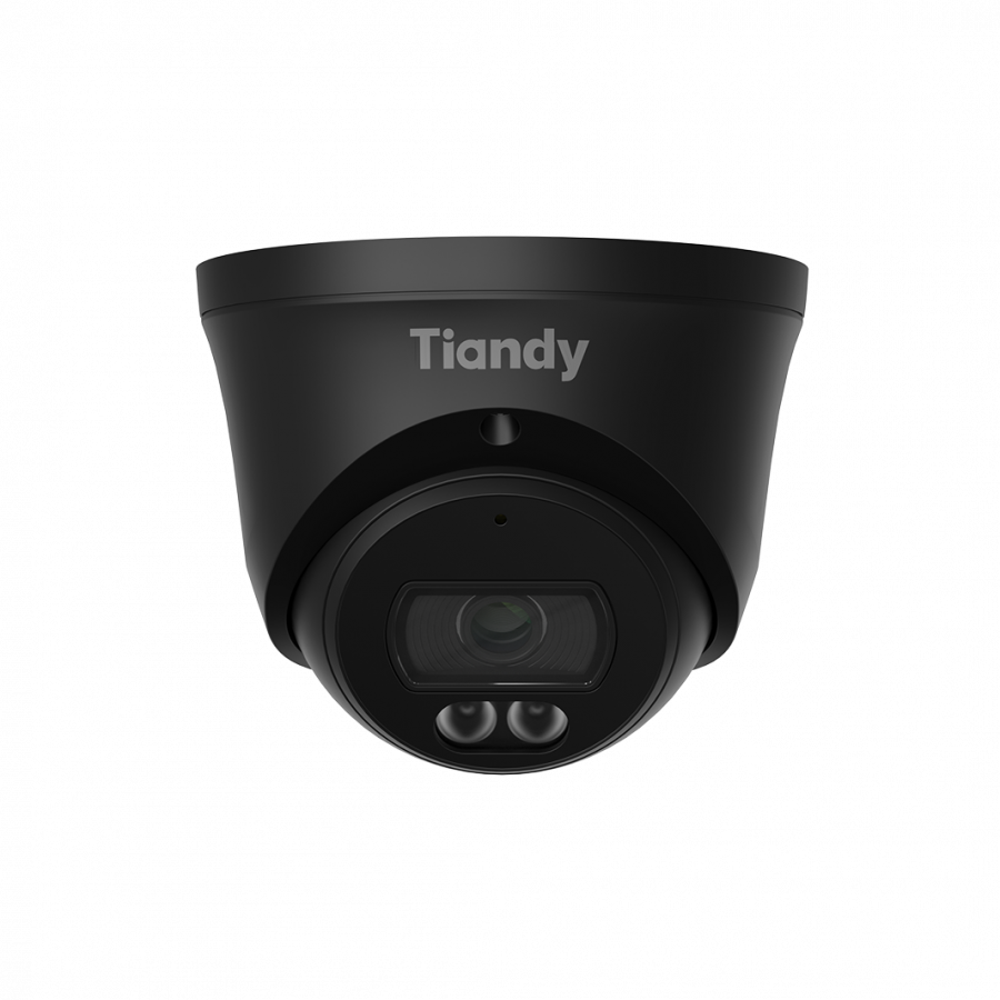 Tiandy 8MP 2.8mm Starlight IR Turret Camera Black TC-C38XS 3LRA-28-ANZ