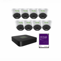 Tiandy KIT 10CH NVR 8*6MP 2TB KIT sm
