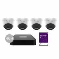 Tiandy KIT 4CH NVR 4*4MP(2ENA-28)+2TB KIT sm