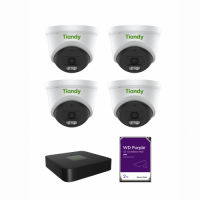 Tiandy KIT 8CH NVR 4*6MP 2TB KIT - PL sm