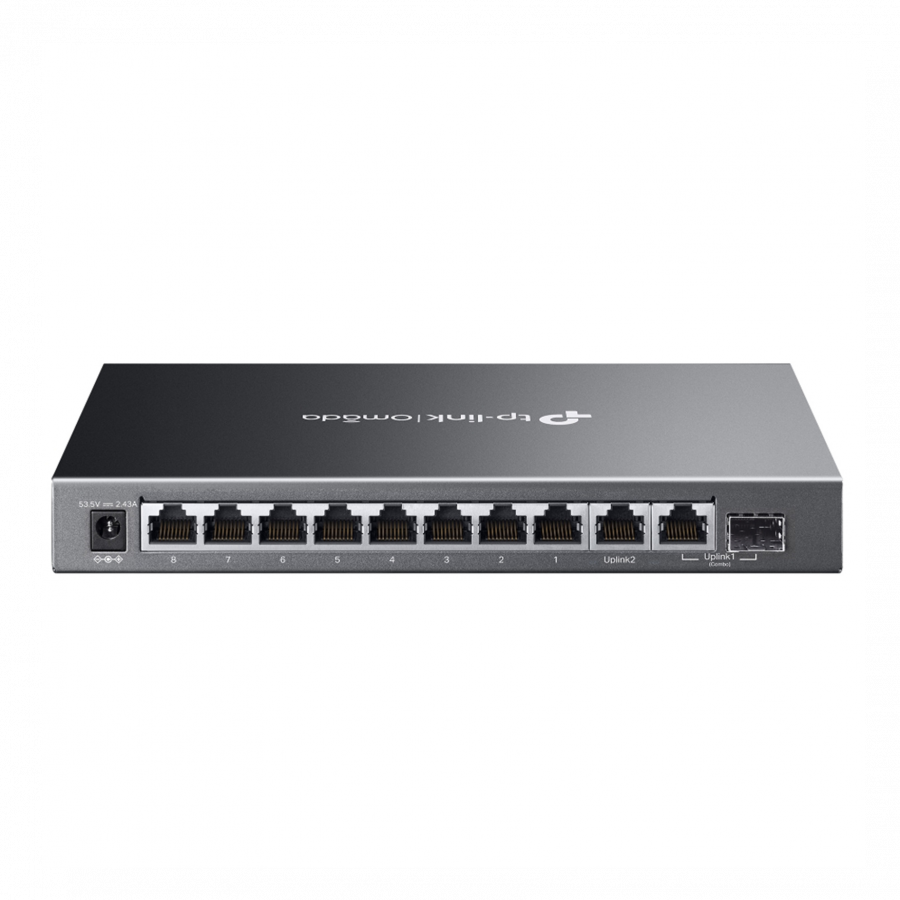 TP-LINK Omada 10-Port Gigabit Easy Managed Switch with 8-Port PoE+