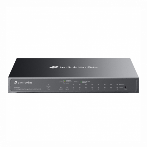 TP-LINK Omada 10-Port Gigabit Easy Managed Switch with 8-Port PoE+