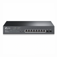 TP-Link TL-SG2210MP JetStream 10-Port Gigabit Smart PoE Switch with 8-Port PoE+W/ Omada SDN sm