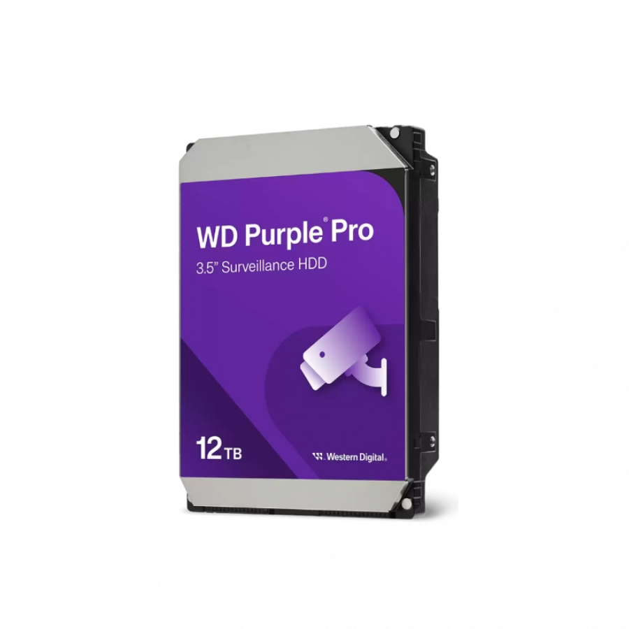 WD PURPLE Surveillance Hard Drive 3.5" 12TB