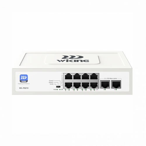 Wi-Tek WIKING 8 PORTS POE SWITCH WK-PS210