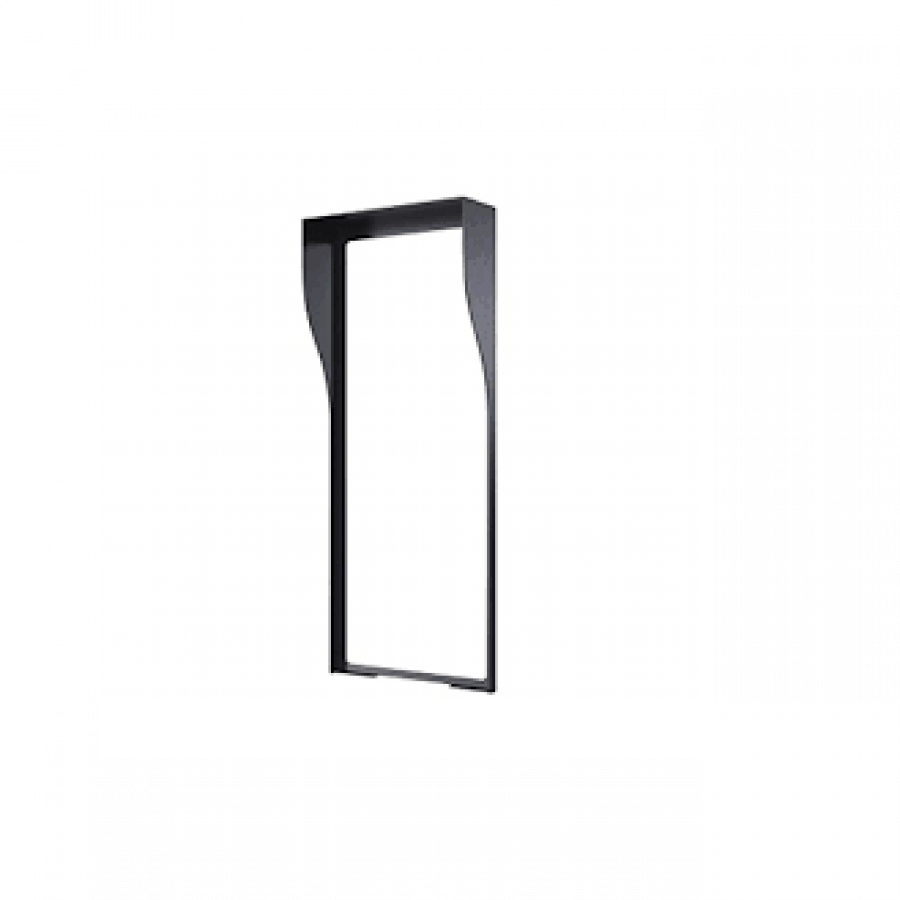 X912X IN-WALL RAIN COVER BLACK
