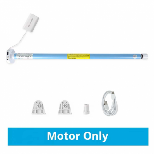 IOT Rechargeable Roller Blinds Motor Solar Panel