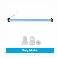 IOT Rechargeable Roller Shade Motor 1.3N Solar Panel sm
