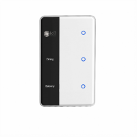 IOT Smart Display Screen Light Touch US Switch-3 Gang sm