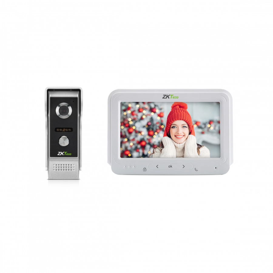 ZKTeco 4-wire Analog Video Intercom Kit